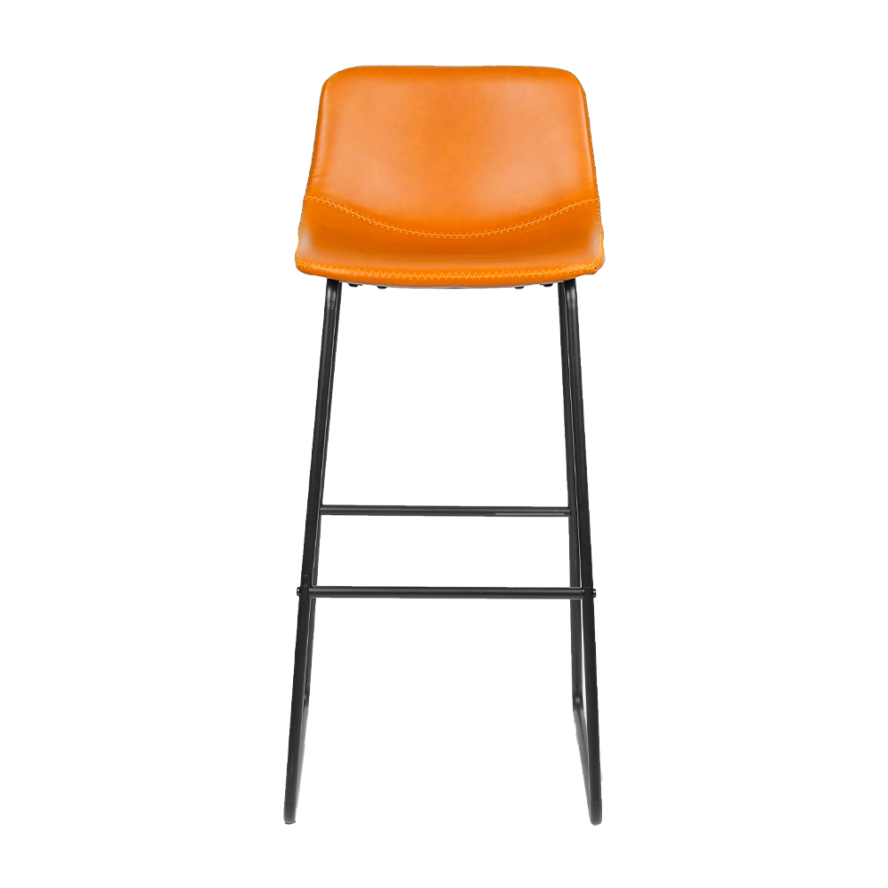 FH-8332 European-style wrought iron high stool modern simplicity leather bar stool