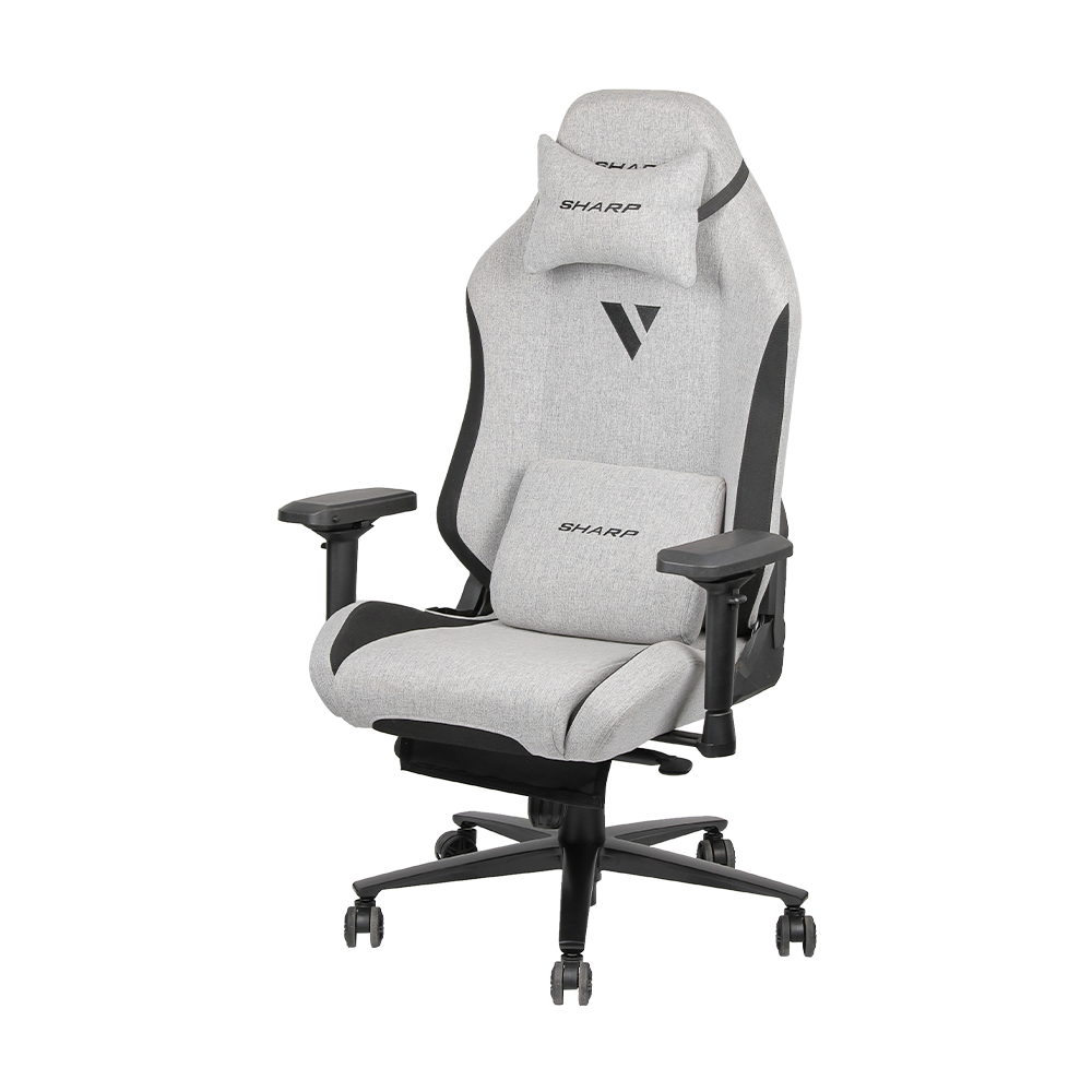 What materials are typically used to create a breathable fabric gaming chair?