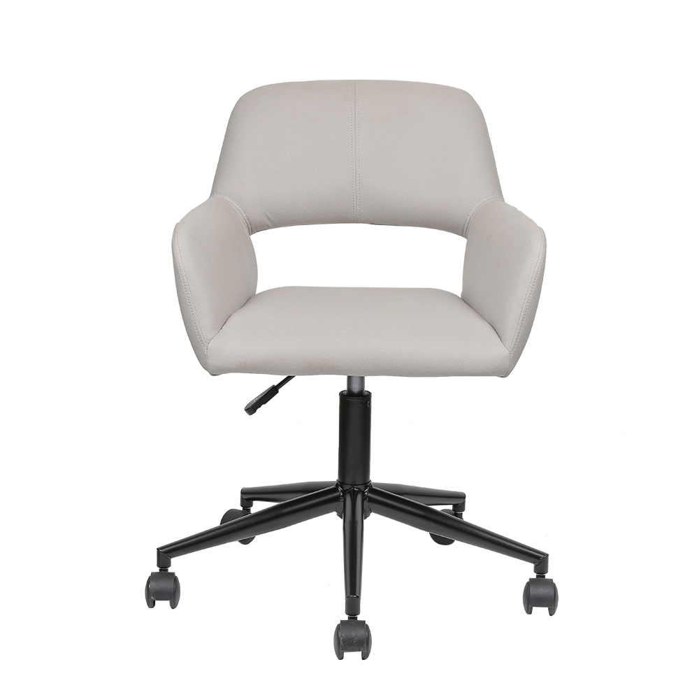 Nordic Desk Bedroom Swivel Leather Leisure Chair Back Lift Home Chair: A Stylish and Comfortable Seating Option