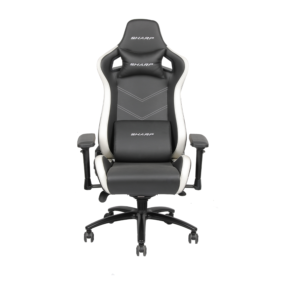 FH-8179 High back comfortable and durable leather gaming chair with 4D armrest